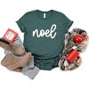 Simply Sage Market Women's Noel Bold Cursive Puff Print Short Sleeve Graphic Tee - 3 of 4