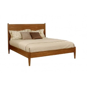 California King Platform Bed with Headboard for Bedroom - 1 of 4