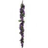 Floral Home 60" Wisteria Garland - 1-Piece - 2 of 3