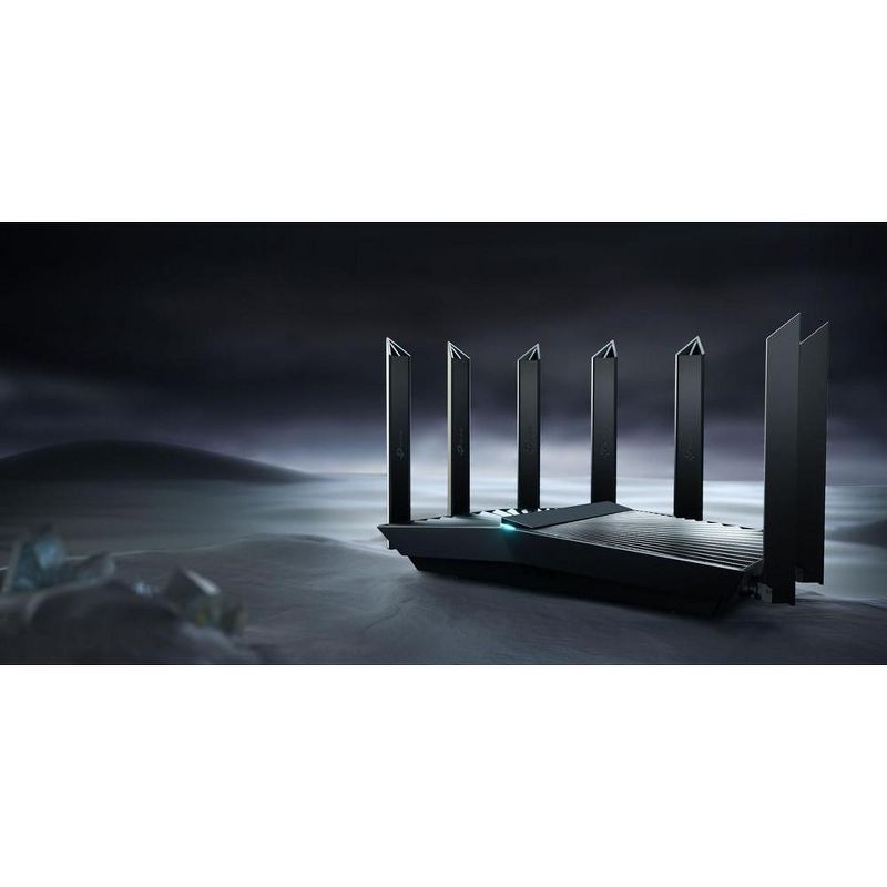 TP-Link - Archer AXE7800 Tri-Band Wi-Fi 6E Router - Black AXE95 Manfacurer Refurbished, 4 of 5