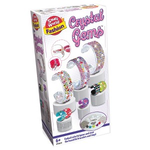 Small World Toys Crystal Gems Bracelet Making Kit - 1 of 1