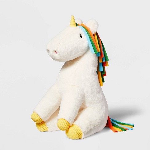 Giant unicorn plush clearance target