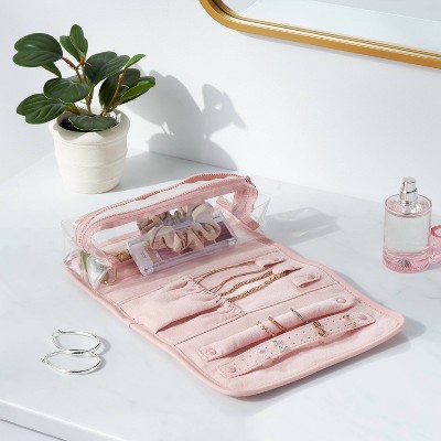 Rolled Soft Side Organizer Pink - Brightroom - image 2