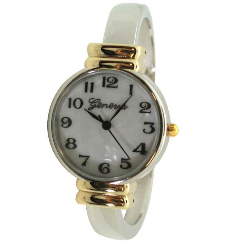 Olivia Pratt Option #1 3 Pack Every Day Shiny Casual Wrist Bracelet Bangle Women Watch, 4 of 5
