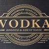 American Art Decor Vodka Metal Embossed Sign - 4 of 4