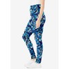 Woman Within Plus Size Stretch Cotton Printed Legging - 4 of 4
