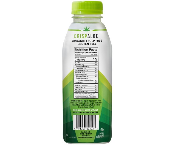 Aloe Gloe Crisp Aloe - 15.2 fl oz Bottle