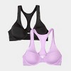 A Fresh Collection Game Changer Front and Back Close Racerback Bra 2 Pack - image 3 of 4