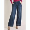 VENUS Womens Wide Leg Denim Trousers - 2 of 4