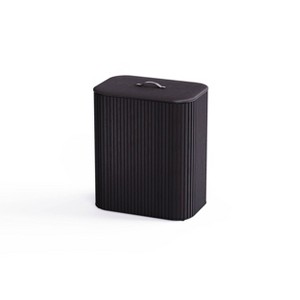 Joseph Joseph Tota Trio Luxe 90L Bamboo Laundry Separation Basket - Carbon Black - 1 of 4