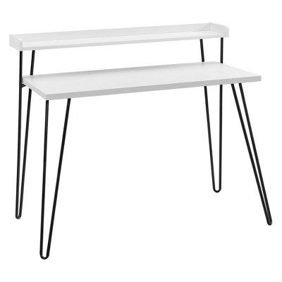 target small white desk