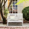 Arceso Outdoor Bench, 2-Person HDPS Garden Bench, Outdoor Benches Weatherproof, All-Weather Fade/Rot Resistant Patio Bench. - 4 of 4