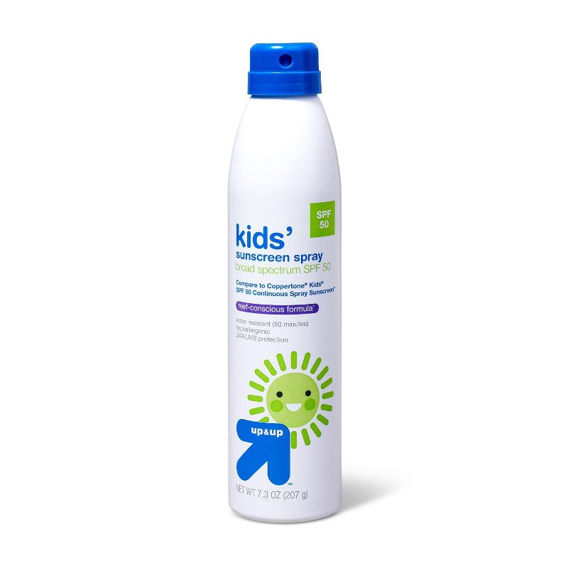 Kids&#39; Continuous Sunscreen Spray - SPF 50 - 7.3oz - up &#38; up&#8482;, 1 of 6