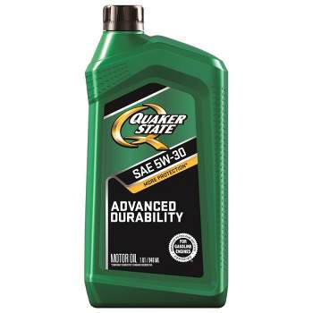 Castrol GTX High Mileage 5W-30 Synthetic Blend Motor Oil, 1 qt - Pay Less  Super Markets