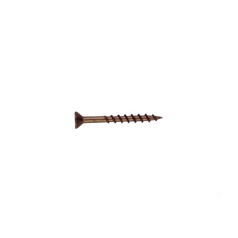 Grip-Rite No. 6 X 1-5/8 in. L Phillips Yellow Zinc Wood Screws 25 pk - image 1 of 1