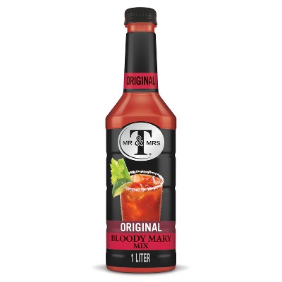 Mr & Mrs T Original Bloody Mary Drink Mix - 1L Bottle