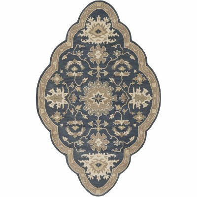 Hauteloom Caesar 1154 Navy Wool Rug