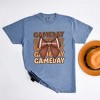Simply Sage Market Women's Coquette Football Game Day Short Sleeve Garment Dyed Tee - 3 of 4