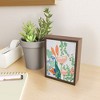 Lara Lee Meintjes Proteas and Birds of Paradise Painting Framed Mini Art Print - Society6 - 2 of 3