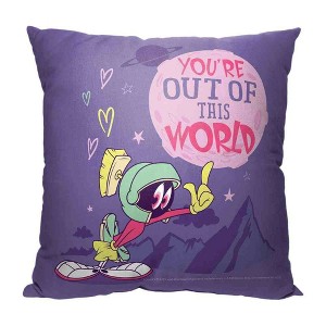 Warner Bros. Looney Tunes Outta This World Throw Pillow 18x18 Inches - 1 of 2
