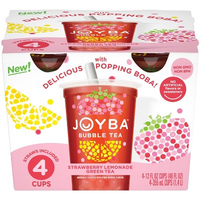 Bursting Boba Strawberry Bubble Tea Gift Set