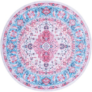 Arizona ARZ314 Power Loomed Machine Washable Skid Resistant Indoor Rugs - Safavieh - 1 of 4
