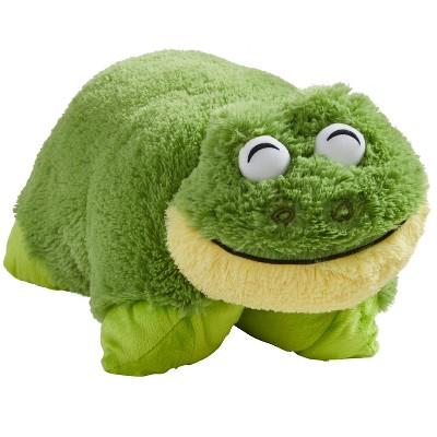 My Pillow Pet Frog Blanket! Hard To Find! Soft & Plush~ Nice!