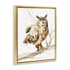 Stupell Industries Owl Perched in Tree, 17" x 21" - 3 of 4