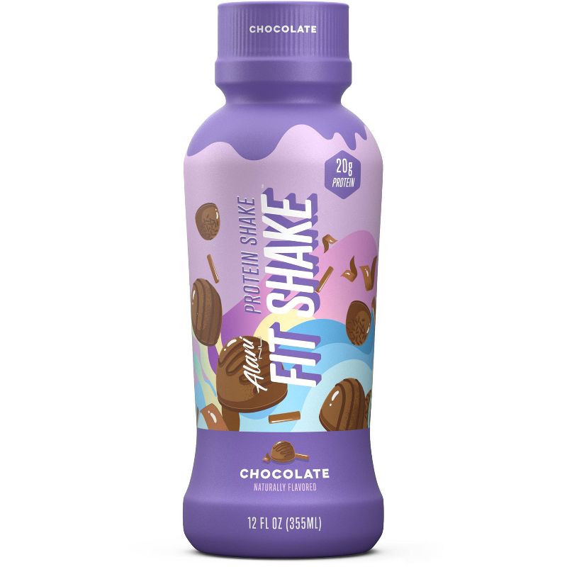 Alani Fit Shake Chocolate Protein Shake - 12 fl oz Bottle, 1 of 4