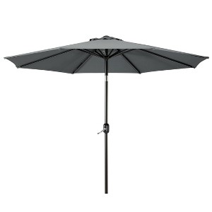 WestinTrends 9 Ft Outdoor Patio Market Table Umbrella with Tilt and Crank - 1 of 4