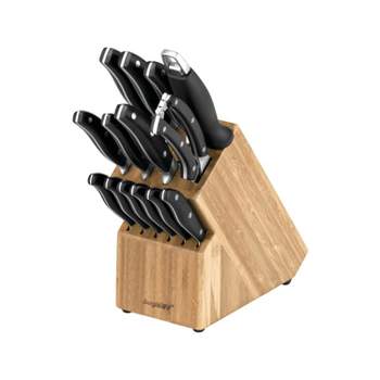 BergHOFF Essentials 15Pc Stainless Steel Knife Block Set