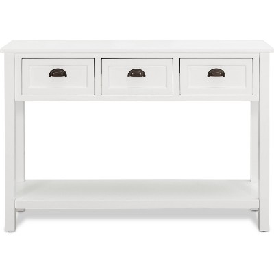 Lockwood Console Table White - Finch