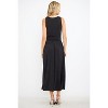 WEST K Women's Mira Bettina Sleeveless Ruched Shoulder Maxi Dress - 3 of 4
