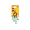 LEGO Nurse Gel Pen Blue Ink with Bag Tag & Keychain Gift Set: Minifigure Keychain, 0.07mm Point, Art Stationery - 2 of 4