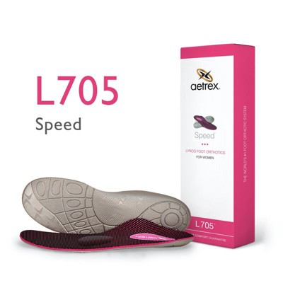 Aetrex Women's Speed Orthotics W/ Metatarsal Support