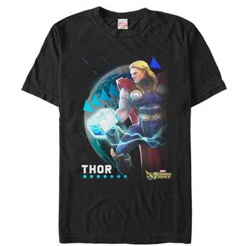 Men's Marvel Strike Force Thor Pattern T-Shirt