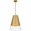 Quoizel Lighting Peregrine 1 - Light Pendant in  Brushed Gold - 4 of 4