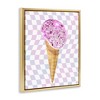 Stupell Industries Checkered Disco Ice Cream, 21" x 17" - 3 of 4