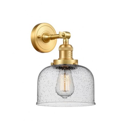 Bell - 1 Light Wall Sconce In Industrial Style-12 Inches Tall and 8 Inches Wide