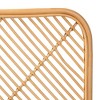 bali & pari Queen Sakina Rattan Wall Mount Headboard Natural/Brown: Bedroom Furniture, No Assembly Required - 4 of 4