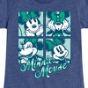 Girls' - Disney - Plaid Minnie Mouse Fitted Short Sleeve Graphic T-Shirt - 2 of 4