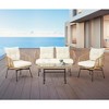 4-Piece Patio Furniture Set,Boho Rope Wicker Bistro Sets - image 4 of 4