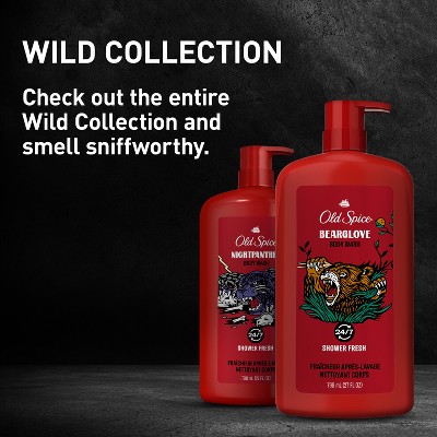 Old Spice Wild Collection Bearglove Body Wash Pump - 33.4 fl oz_1