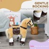 Ride on Horse, Plush Walking Horse Toy, Kids Riding Chair with Wheels for Kids 3-8 Years - 4 of 4
