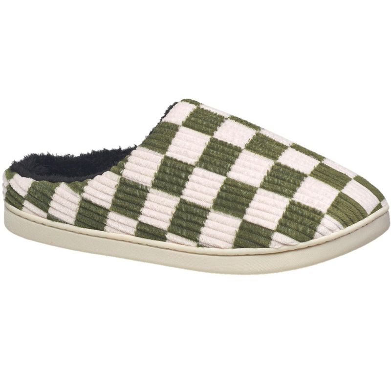 Aeropostale Men's Comfy Checkered Slippers with Cushioned Comfort, 1 of 7