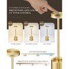 ZACHVO Gold Cordless LED Table Lamp 2 Pack Rechargeable Black Touch Control Dimmable - 2 of 4