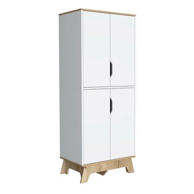Depot E-Shop Multistorage cabinet 59" H, four doors, four internal shelves