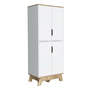 Depot E-Shop Multistorage cabinet 59" H, four doors, four internal shelves - 1 of 4