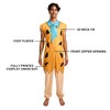 The Flintstones Fred Flintstone Adult Long Sleeve Hooded Cosplay Onesie Costume Union Suit - 3 of 4