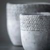 Sullivans Set of 2 Cement Pot Vase 7"H & 4"H Gray - 2 of 4